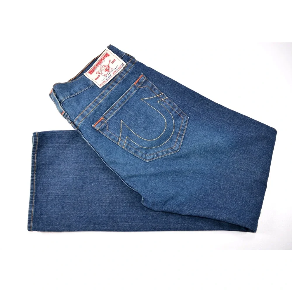 True Religion Blue Jeans‎ Bobby Men's 36x34 Inseam 34.5